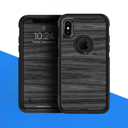 Dark Slate Wood - Skin Kit for the iPhone OtterBox Cases