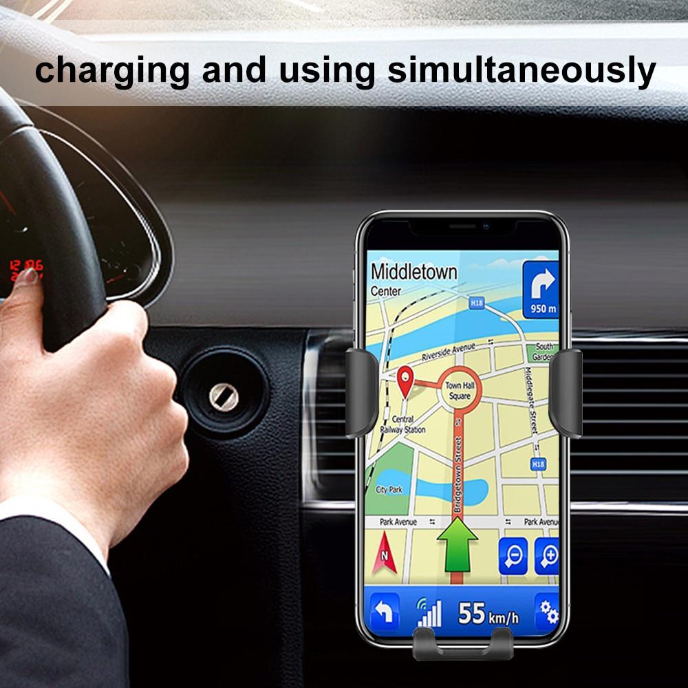 Universal Wireless Fast Charger with Car Mount Holder