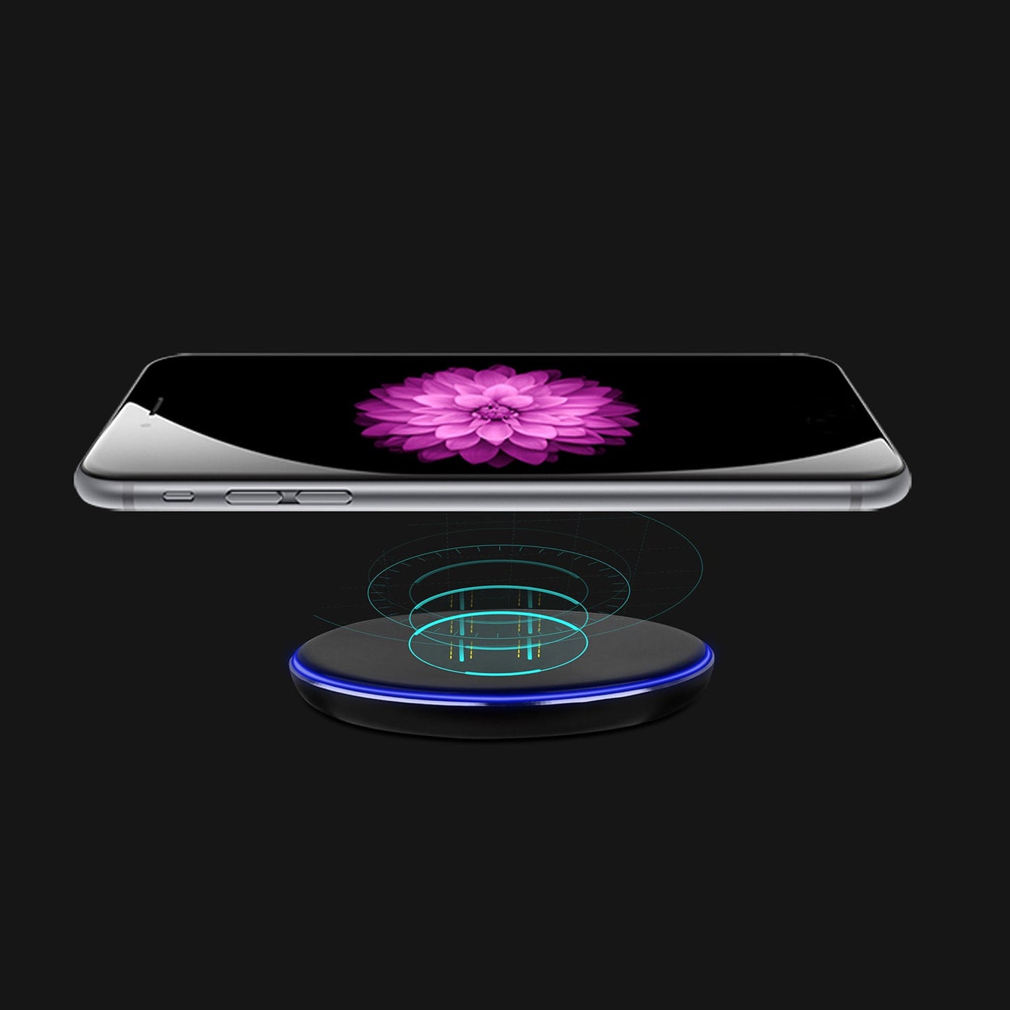 Wireless Charger Qi-Certified Ultra-Slim 5W Charging Pad for iPhone XS